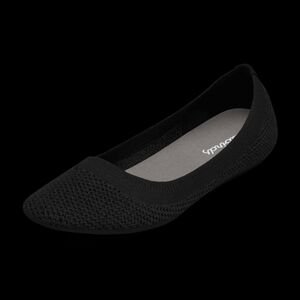 NWT Allbirds Tree Breezer Heathered Black Flats Size 10